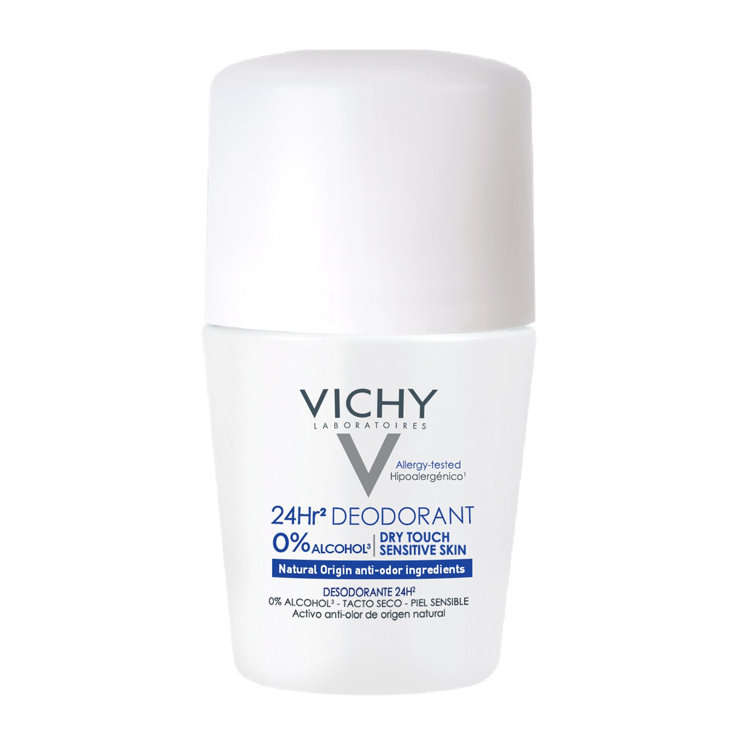 Vichy 24 Hour Dry Touch - Desodorante para piel sensible