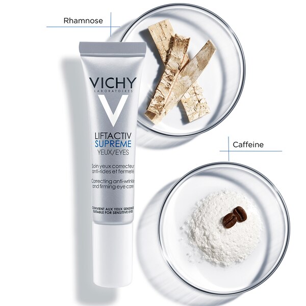 Vichy LiftActiv - Crema de ojos reafirmante y antiarrugas para tratar ojeras