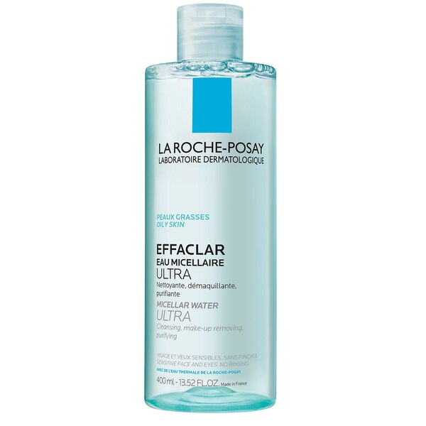 La Roche-Posay Effaclar Micellar Cleansing Water and Makeup Remover,13.5 OZ