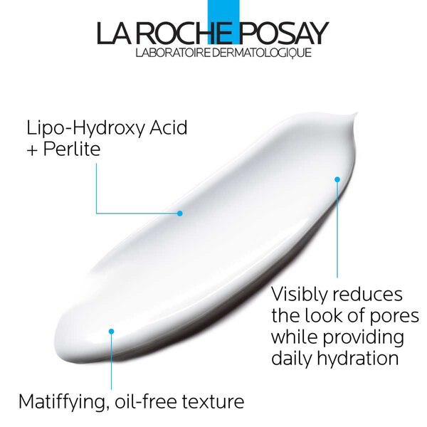 La Roche-Posay Effaclar Mat Face Moisturizer,Oil-Free Anti-Shine Cream