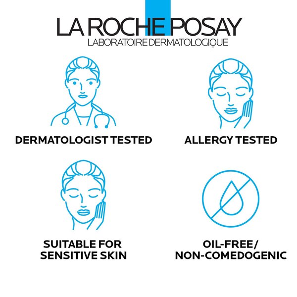 La Roche-Posay Glycolic B5 Dark Spot Corrector, Anti-Aging Serum with 10% Glycolic Acid, 1 OZ