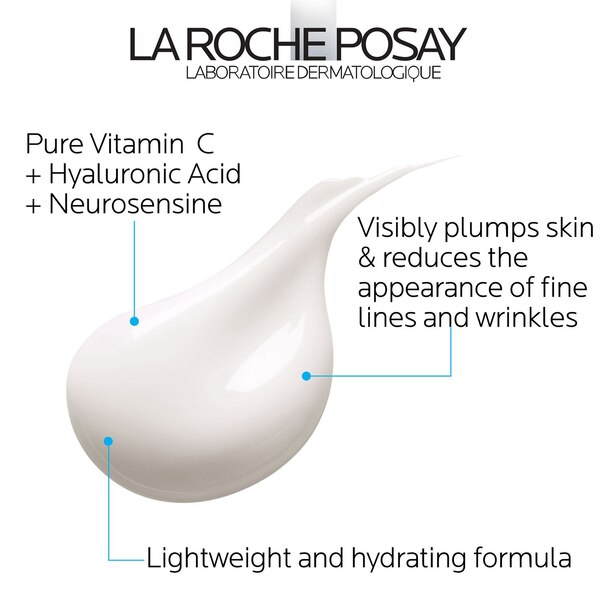 La Roche-Posay Pure Vitamin C Anti-Wrinkle Firming Moisturizing Face Cream, 1.35 OZ
