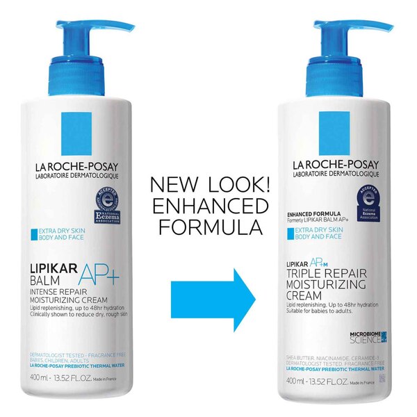 La Roche-Posay Body Moisturizer, Lipikar AP+M Triple Repair for Dry Skin with Niacinamide
