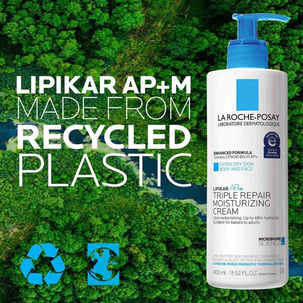 La Roche-Posay Body Moisturizer, Lipikar AP+M Triple Repair for Dry Skin with Niacinamide