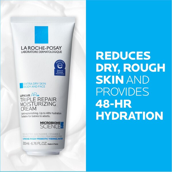 La Roche-Posay Body Moisturizer, Lipikar AP+M Triple Repair for Dry Skin with Niacinamide