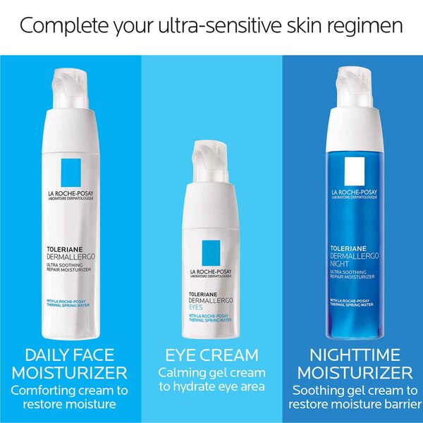 La Roche-Posay Toleriane Dermallegro Night Moisturizing Cream for Sensitive Skin