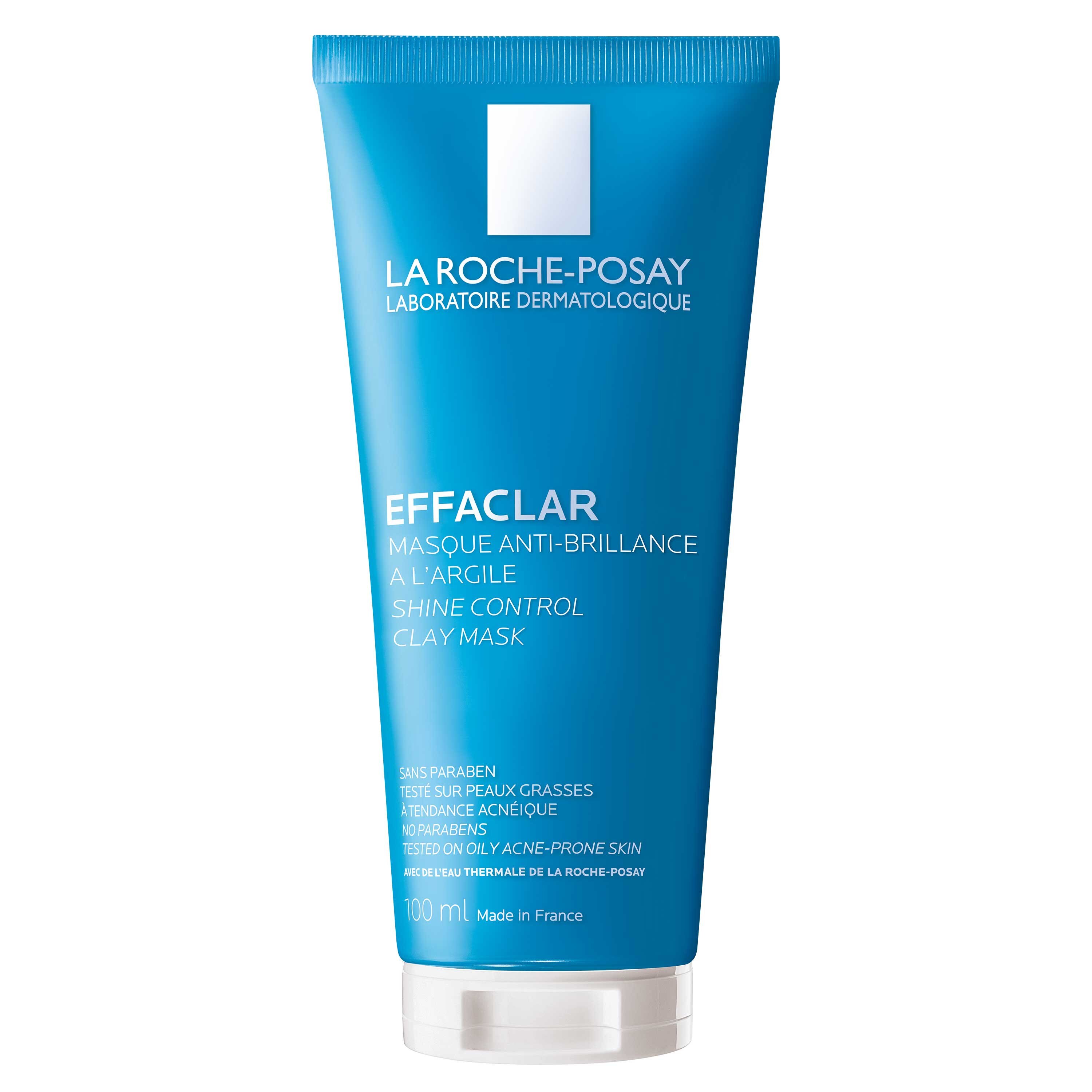 La Roche-Posay Effaclar Clarifying Clay Face Mask for Oily Skin, Unclogs Pores and Controls Shine Without Over-Drying