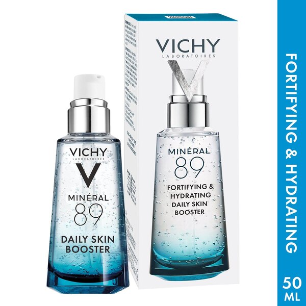 Vichy Mineral 89 - Suero hidratante para el rostro, para una piel más lozana