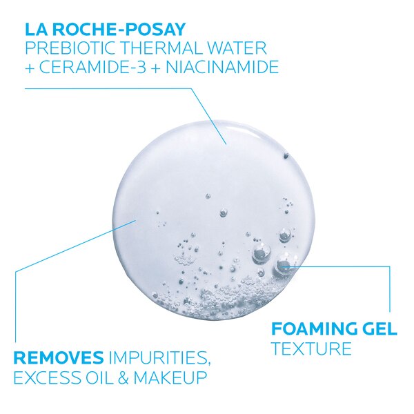 La Roche-Posay Purifying Toleriane Foaming Face Wash for Oily Skin