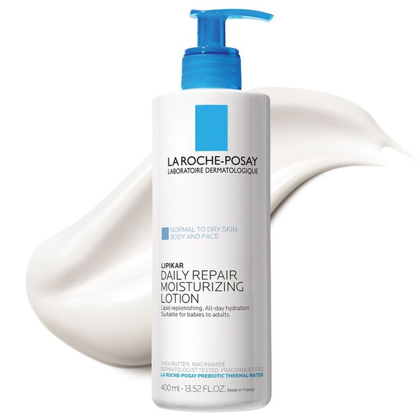 La Roche-Posay Lipikar Moisturizing Body Lotion with Shea Butter, 13.5 OZ