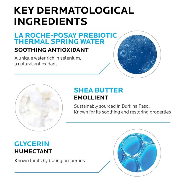 La Roche-Posay Lipikar Moisturizing Body Lotion with Shea Butter, 13.5 OZ