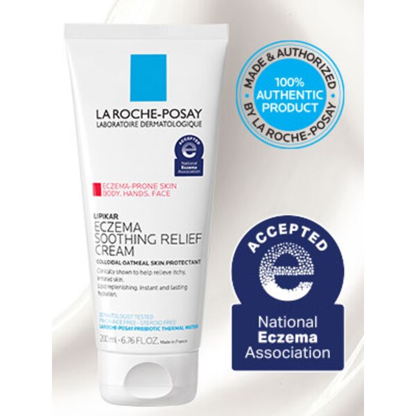 La Roche-Posay Lipikar Soothing Eczema Cream for Ezcema-Prone Skin, 6.76 OZ