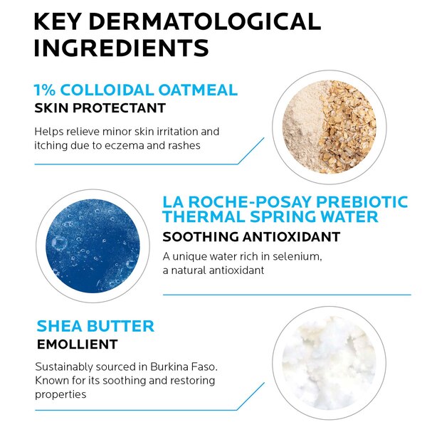 La Roche-Posay Lipikar Soothing Eczema Cream for Ezcema-Prone Skin, 6.76 OZ