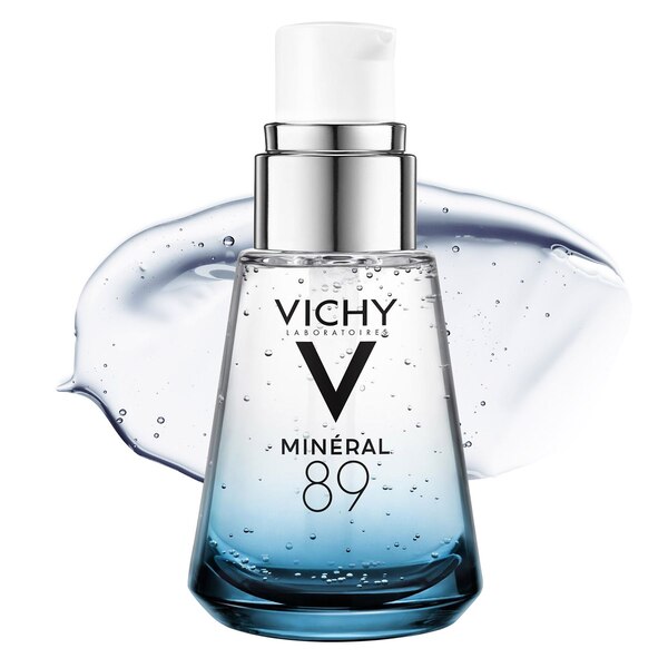 Vichy Mineral 89 Hydrating Face Serum with Hyaluronic Acid, 1.01 OZ