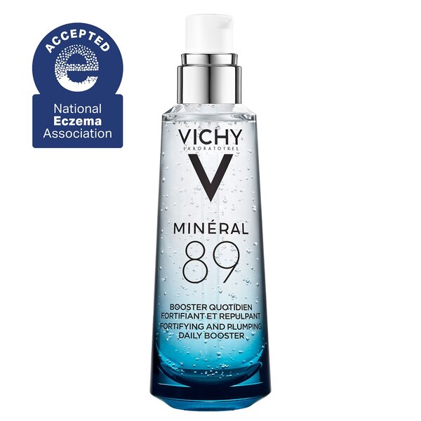 Vichy Mineral 89 Face Serum, Hydrating Moisturizer to Plump Skin