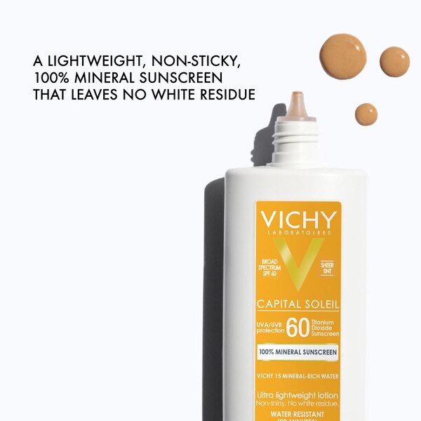 Vichy Capital Soleil Tinted Mineral Face Sunscreen SPF 60, 1.52 OZ
