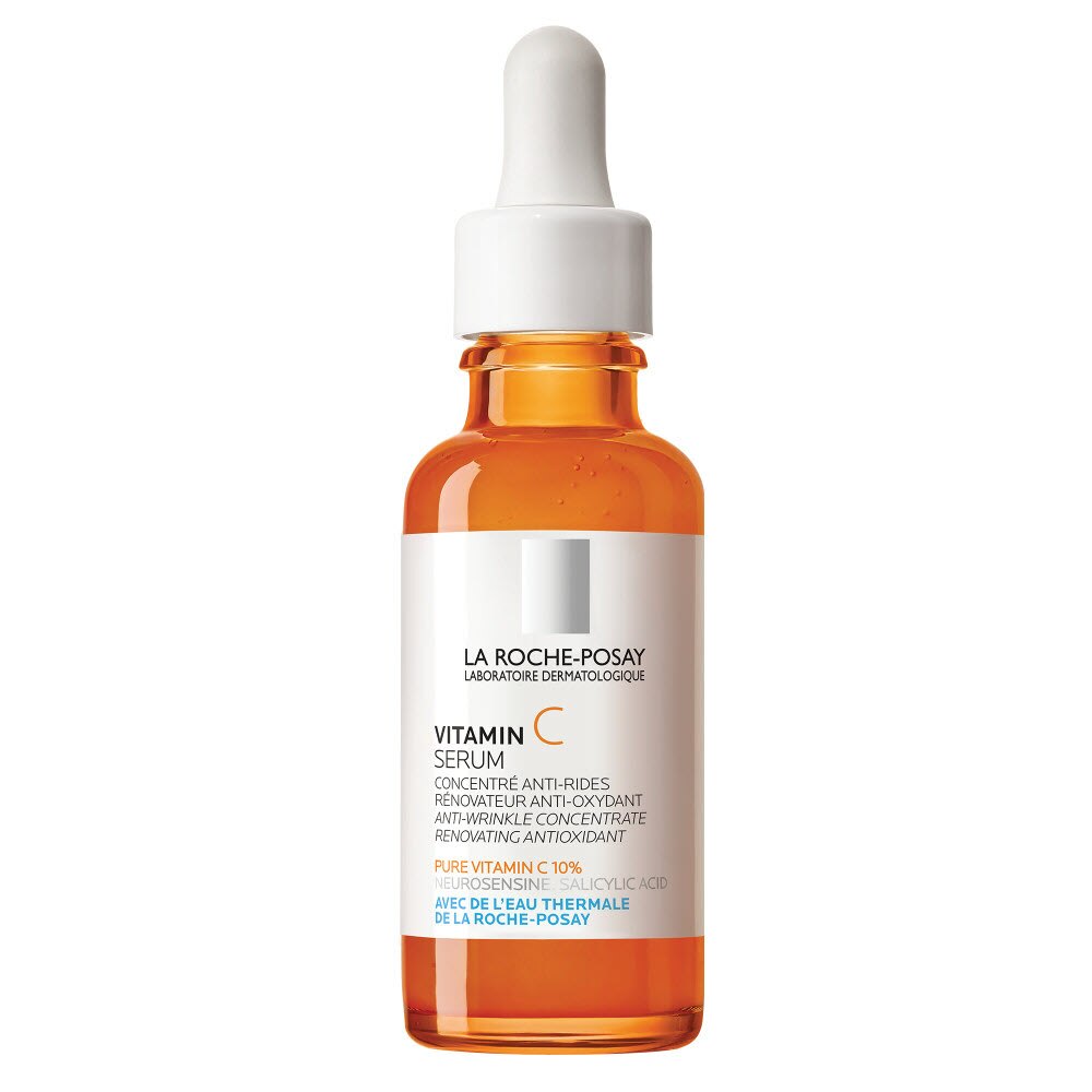 La Roche-Posay Pure Vitamin C Face Serum with Salicylic Acid for Sensitive Skin, 1 OZ | Pick Up In Store TODAY at CVS