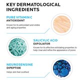 La Roche-Posay Pure Vitamin C Face Serum with Salicylic Acid for Sensitive Skin, 1 OZ, thumbnail image