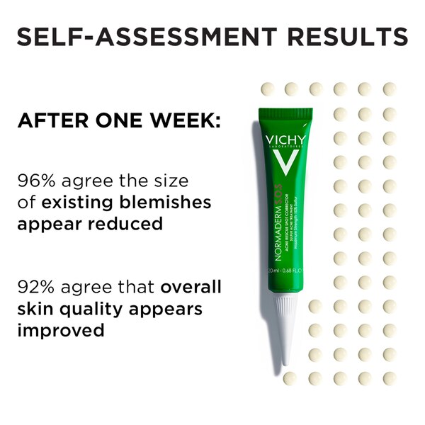 Vichy Normaderm S.O.S Acne Rescue Spot Corrector, Acne Spot Treatment for Face, 0.67 OZ