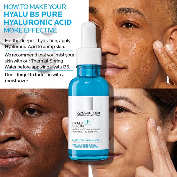 La Roche-Posay Hyalu B5 Pure Hyaluronic Acid Face Serum with Vitamin B5 for Fine Lines