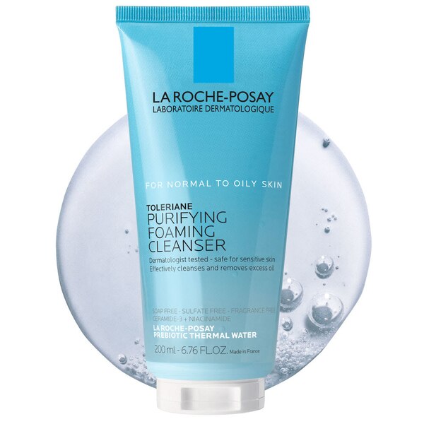 La Roche-Posay Purifying Toleriane Foaming Face Wash for Oily Skin