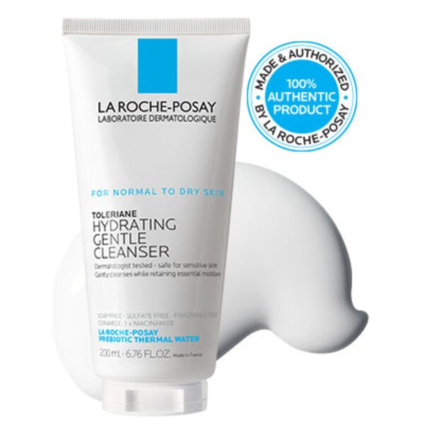 La Roche-Posay Toleriane Hydrating Face Cleanser, Gentle Face Wash