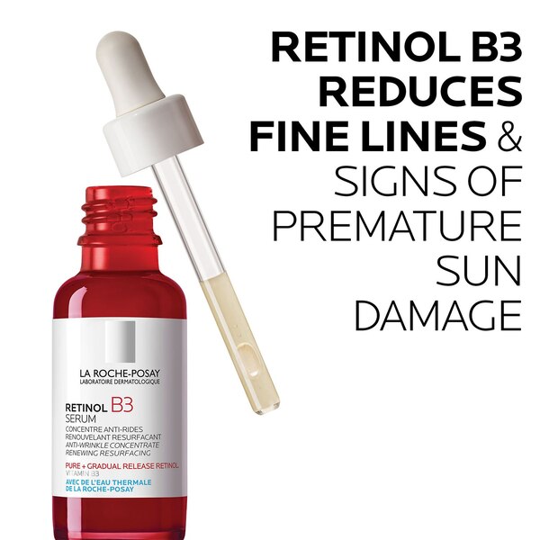 La Roche-Posay Pure Retinol Face Serum with Vitamin B3, 1.01 OZ