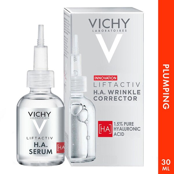 Vichy LiftActiv Supreme H.A. Wrinkle Corrector, Anti Aging Serum for Face to Reduce Wrinkles, 1.01 OZ