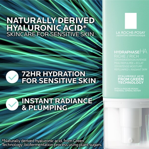 La Roche-Posay Hydraphase Intense Face Moisturizer 24 Hour Hydration, 1.69 OZ