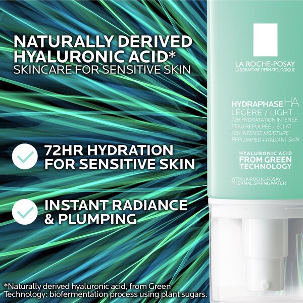 La Roche-Posay Hydraphase - Hidratante facial liviano, hidratación por 24 horas, 1.69 oz