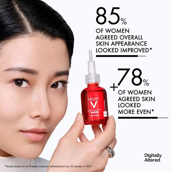 Vichy LiftActiv B3 Dark Spot Corrector, Anti-Aging Face Serum with Niacinamide & Glycolic Acid, 1.01 OZ