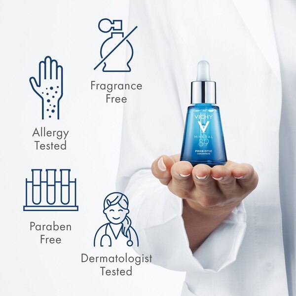 Vichy Mineral 89 Face Serum Prebiotic Recovery and Defense Concentrate