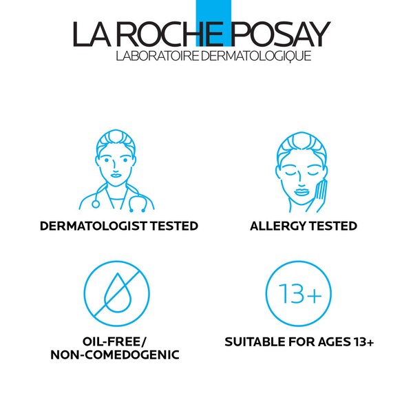 La Roche-Posay Toleriane Double Repair Matte Face Moisturizer for Oily and Combination Skin, 3.38 OZ