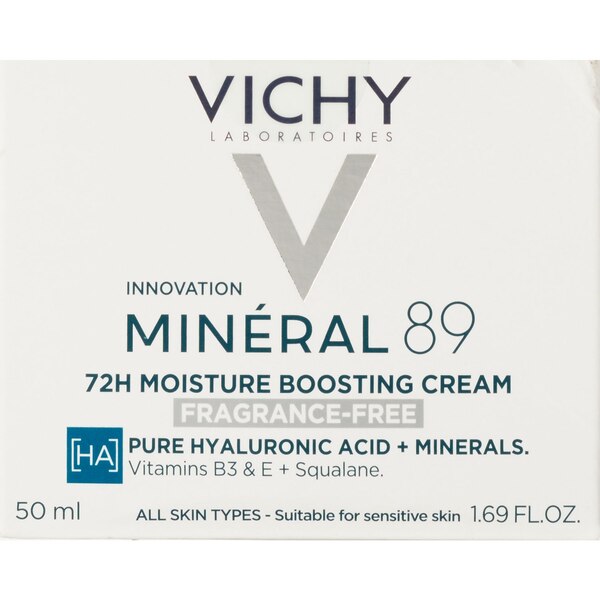 Vichy Mineral 89 Fragrance Free Moisturizer, 1.69 OZ