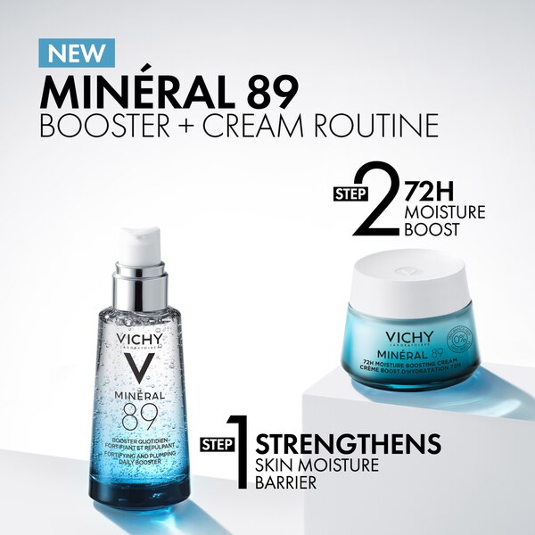 Vichy Mineral 89 Fragrance Free Moisturizer, 1.69 OZ