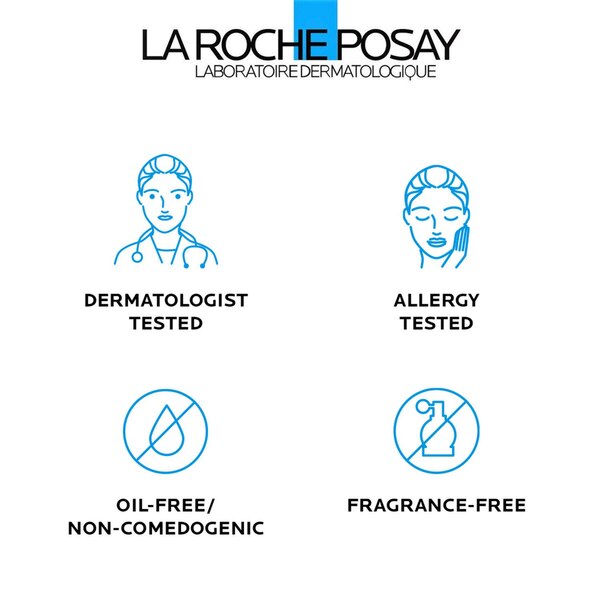 La Roche-Posay Toleriane Hydrating Gentle Face Cleanser with Ceramide, 1.69 OZ