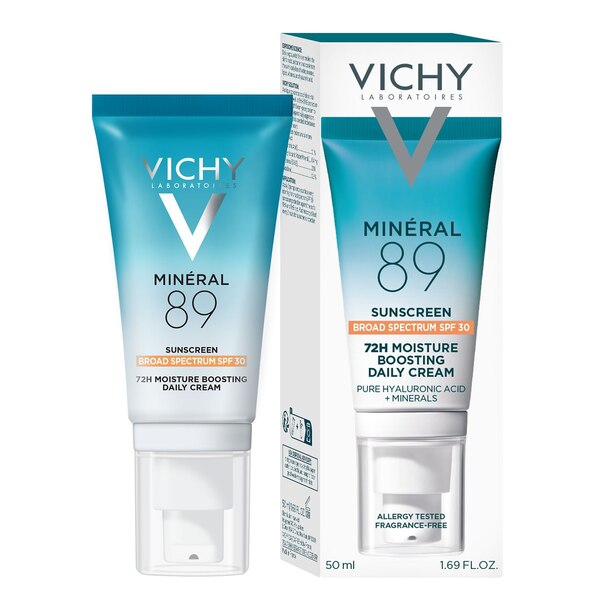 Vichy Mineral 89 72H Moisture Boosting Daily UV Shield, SPF 30