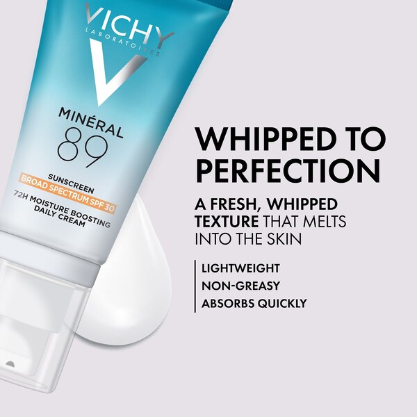Vichy Mineral 89 72H Moisture Boosting Daily UV Shield, SPF 30