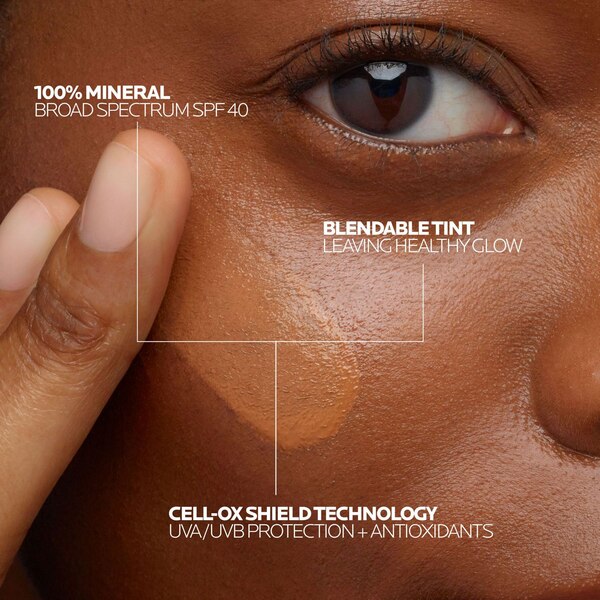 La Roche-Posay Anthelios Tinted Mineral Light Fluid Sunscreen, SPF 40, Deep