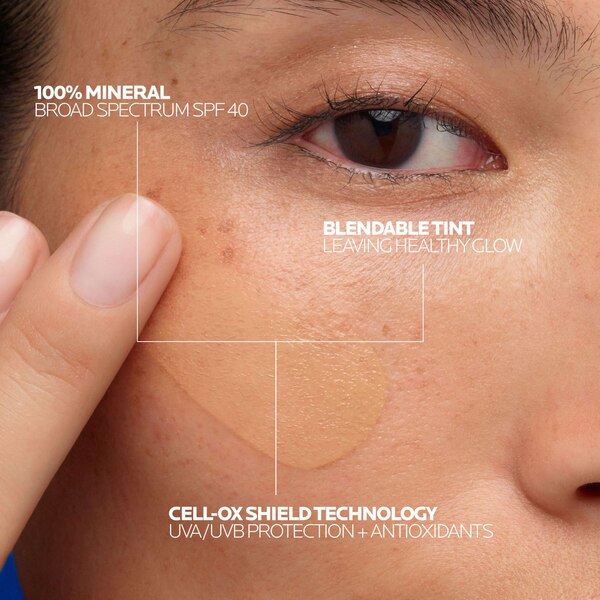 La Roche-Posay Anthelios Tinted Mineral Light Fluid Sunscreen, SPF 40, Medium
