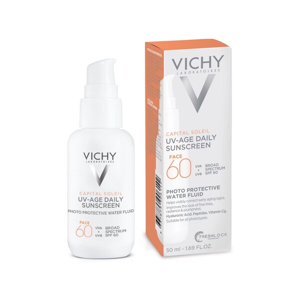 Vichy Capital Soleil UV-AGE Daily Sunscreen Face, Broad Spectrum SPF 60