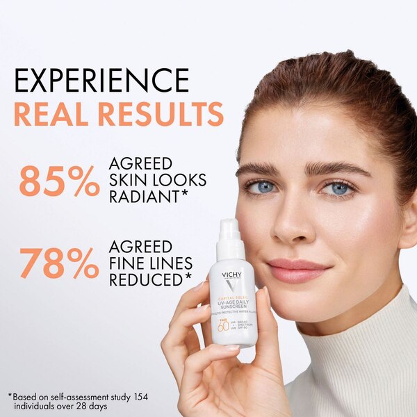Vichy Capital Soleil UV-AGE Daily Sunscreen Face, Broad Spectrum SPF 60