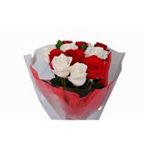 Multicolor Fresh Rose Bouquet, Assorted Colors, thumbnail image