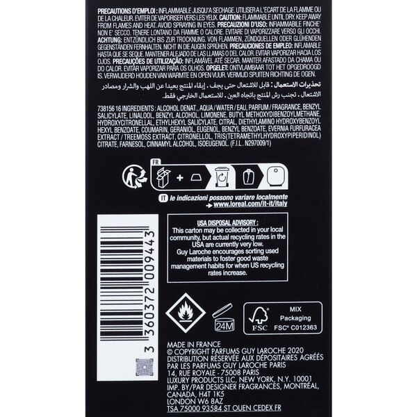 Drakkar Noir - Eau de Toilette, spray natural