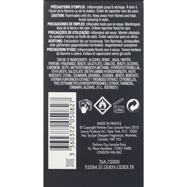 Drakkar Noir Eau De Toilette Natural Spray