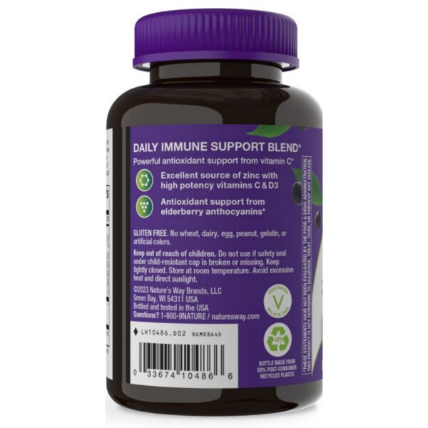 Nature's Way Sambucus Sambucus Gummies Elderberry, 60 CT