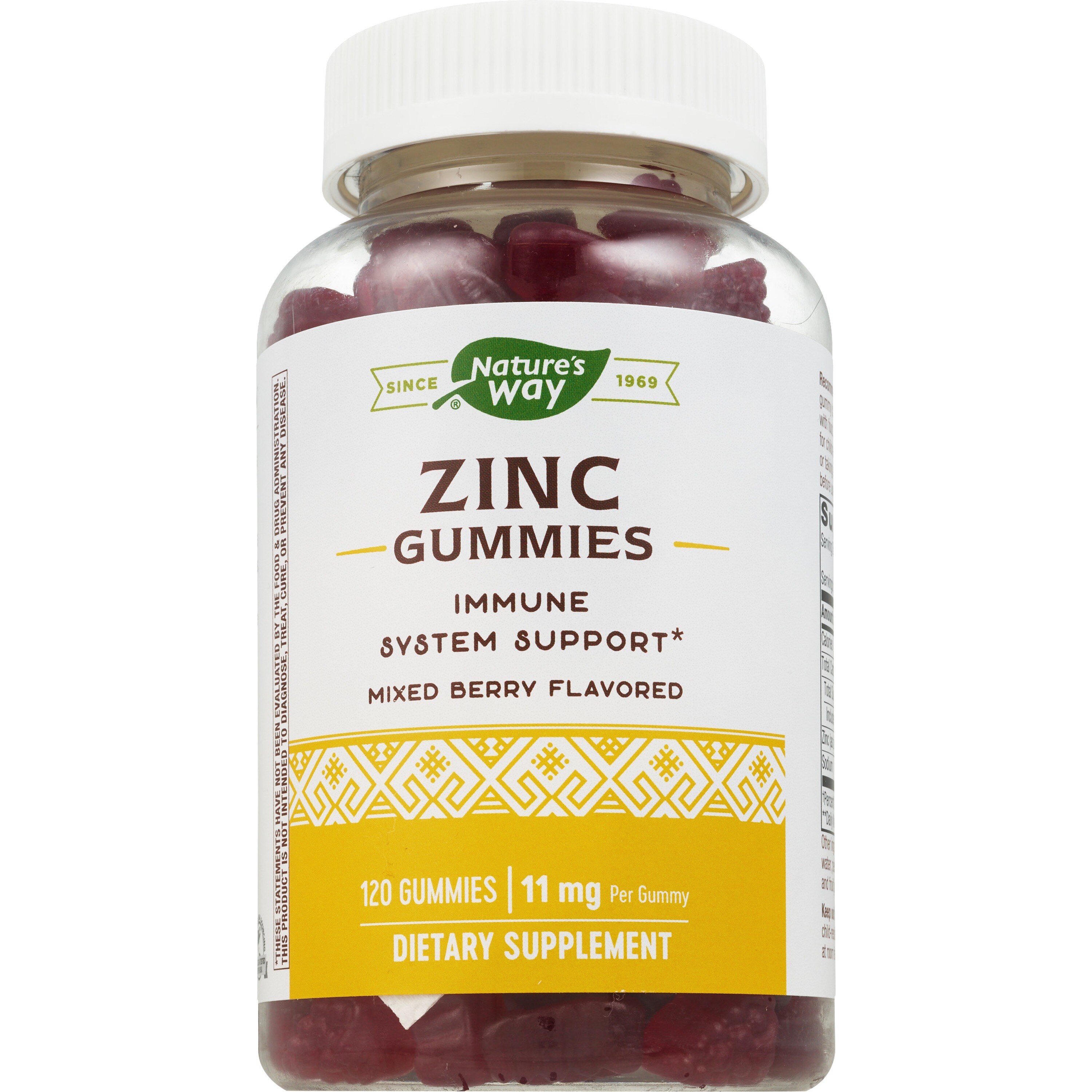 Nature's Way Zinc Gummies, 120 CT