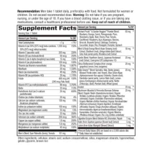 Nature's Way Alive! Once Daily Men's 50+ Ultra Potency Tablets, 60 CT