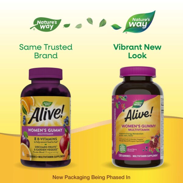 Alive! Women's 50+ Gummies, 60CT
