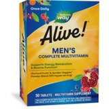 Nature's Way Alive! Men's Energy Multivitamin Tablets, 50 CT, thumbnail image